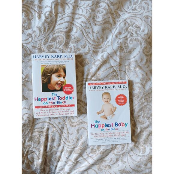 The Happiest Toddler & Baby on the Block Book Set by Harvey Karp - Picture 1 of 5